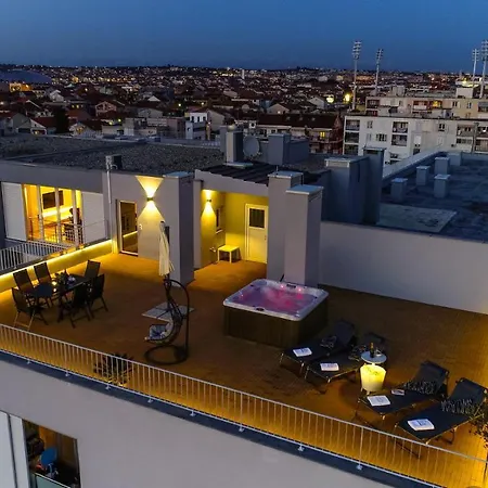 Apartment Sunset Penthouse With Spectacular View And Jacuzzi Zadar